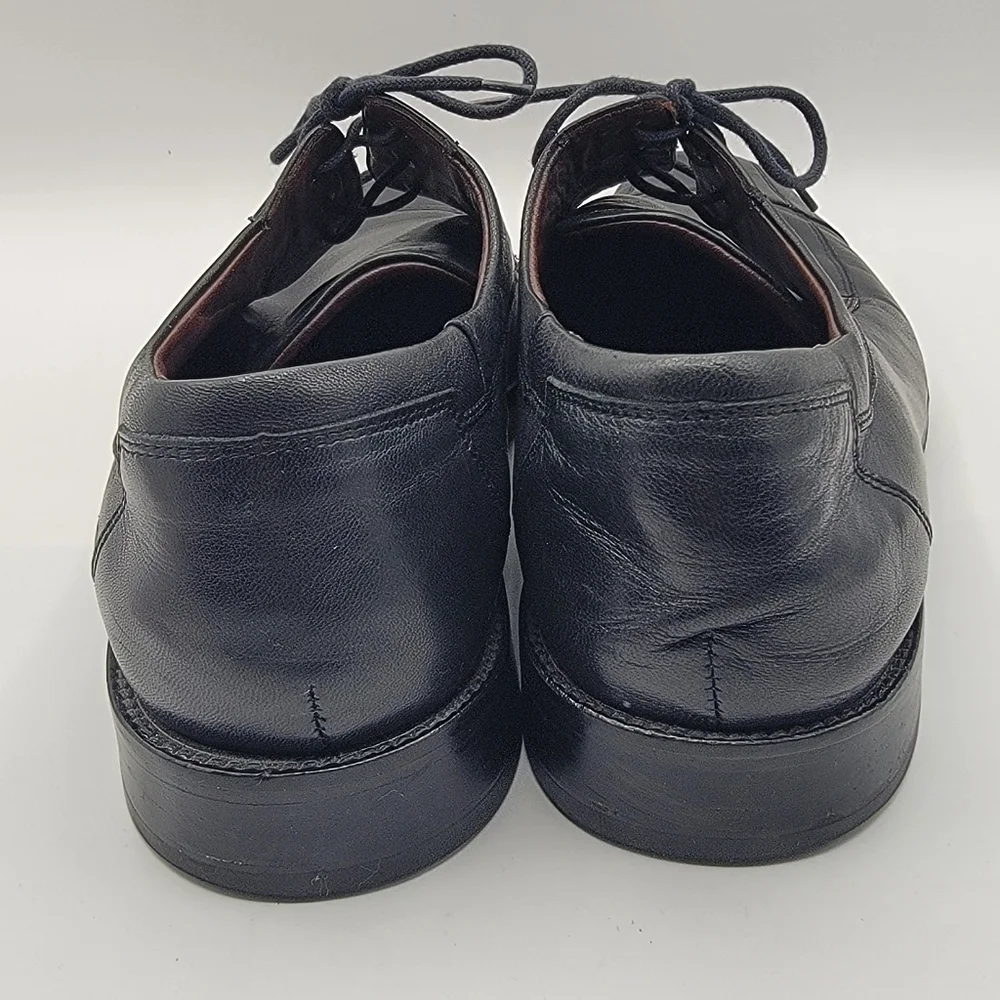 Johnston‎ & Murphy Classic Black Lace Up Shoes Size 13M